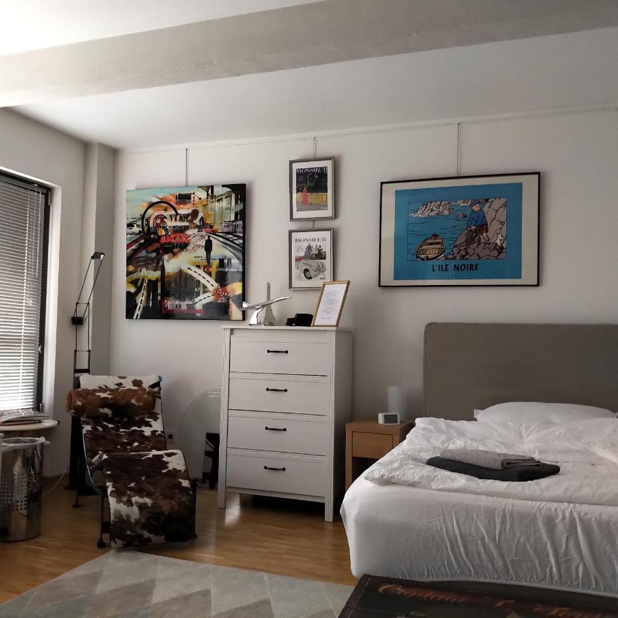 Grosszuegiges Zimmer Mit Badezimmer In Rheinwohnung Кёльн Экстерьер фото